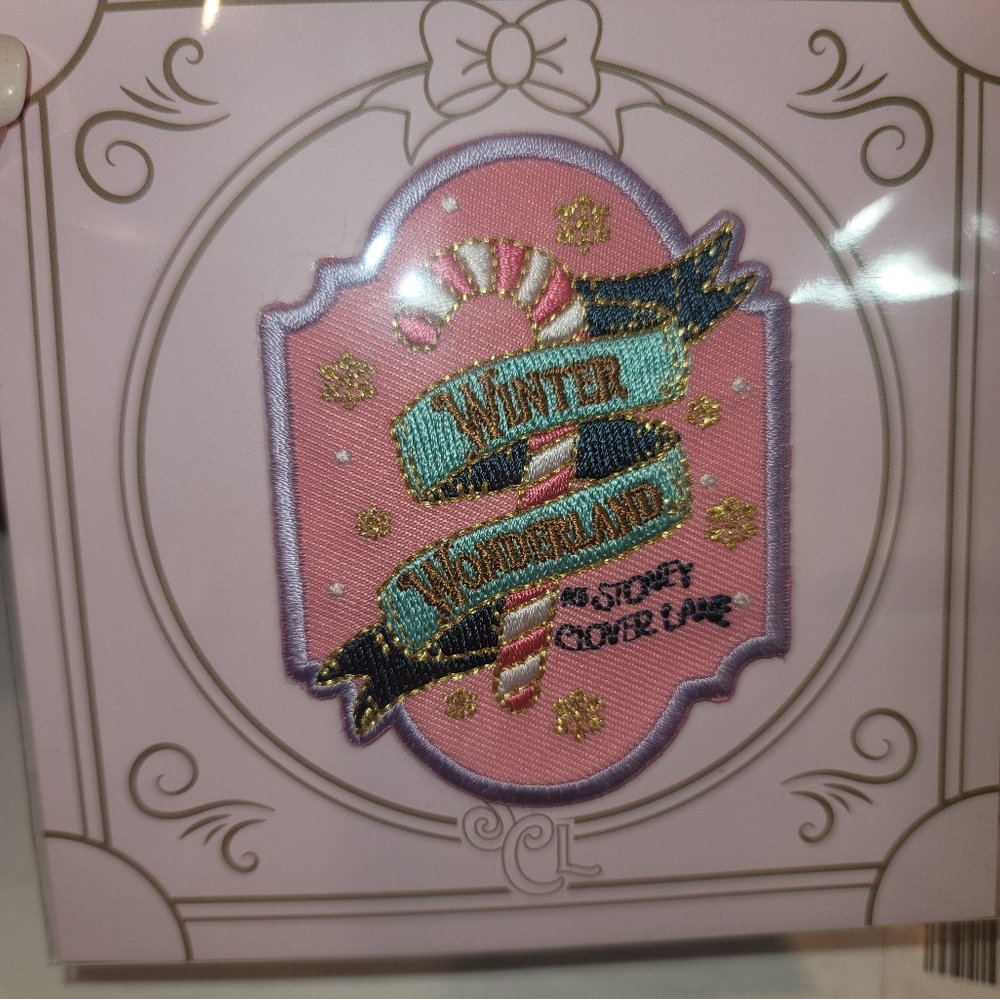 Stoney Clover Lane Winter Wonderland Patch - Pink and Blue